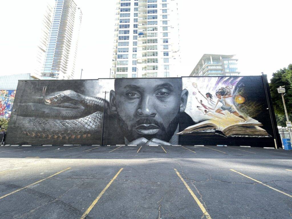 Largest Kobe Bryant mural in Los Angeles unveiled West Coast Trial Lawyers