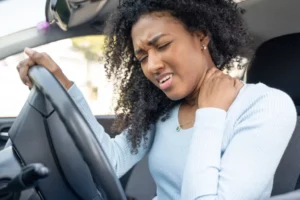 When you experience delayed pain after a car accident, there are a number of things you should do--including seeing your doctor and calling a lawyer.